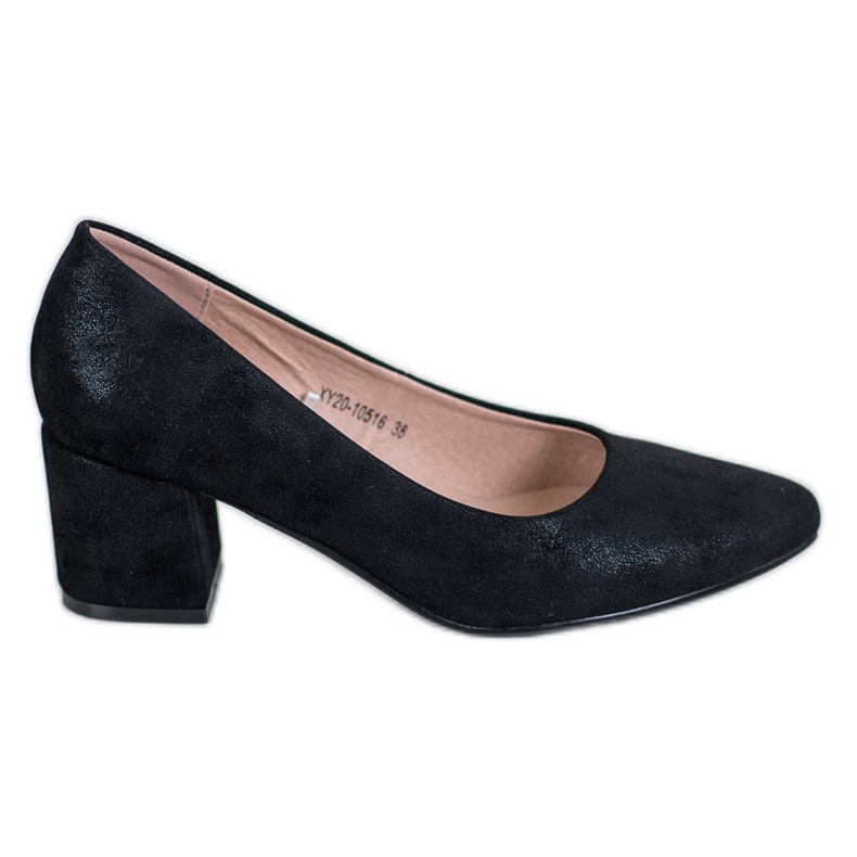 W. Potocki Klassiset korkokengät musta