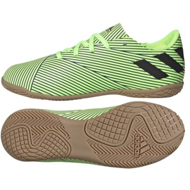 Sisäkengät adidas Nemeziz 19.4 In Jr FV4012 monivärinen vihreä