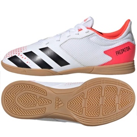 Sisäkengät adidas Predator 20.4 In Sala Jr EG0930 monivärinen valkoinen