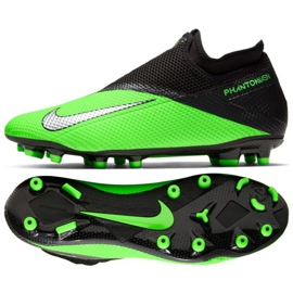 Nike Phantom Vsn 2 Academy Df Fg Mg M CD4156-306 jalkapallokengät monivärinen vihreä