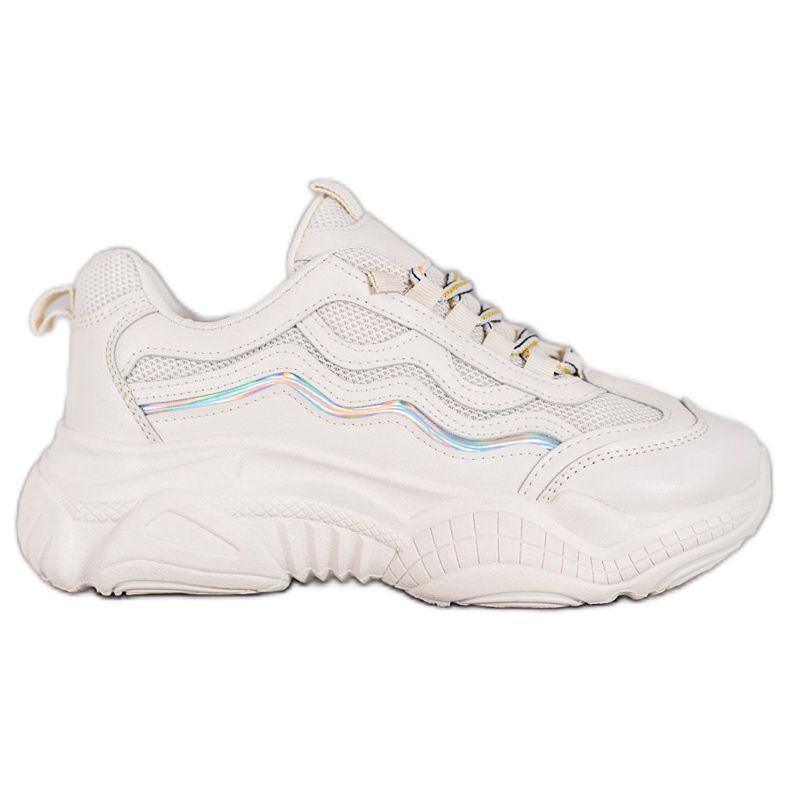 SHELOVET Nauhalliset lenkkarit valkoinen