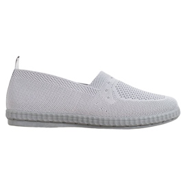Via Giulia  Openwork Slip On lenkkarit harmaa