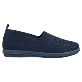 Via Giulia  Openwork Slip On lenkkarit tummansininen sininen