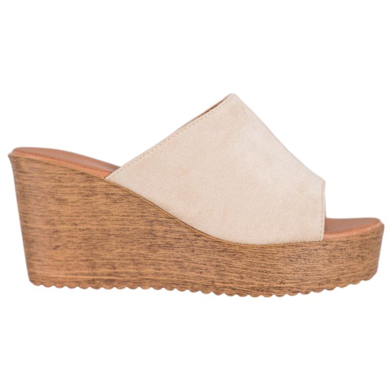 Renda Korkeakorkoiset sandaalit ruskea