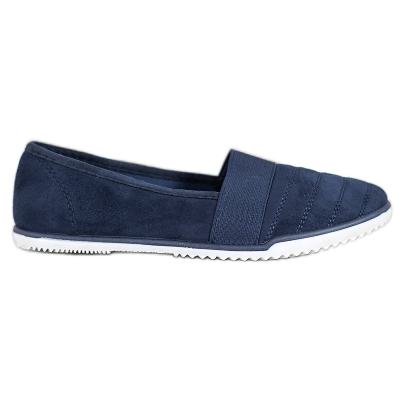 Bona Suede Slip On Kengät sininen