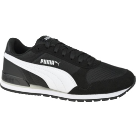 Puma St Runner v2 Mesh Jr 367135-06 valkoinen musta