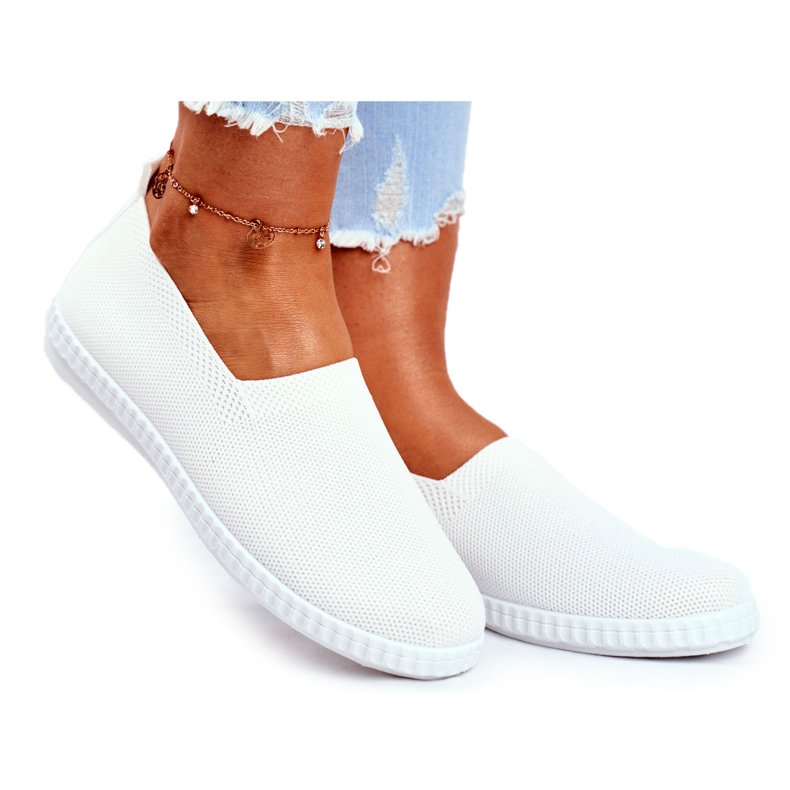 Naisten lenkkarit Slip-on lenkkarit Valkoinen Grigio