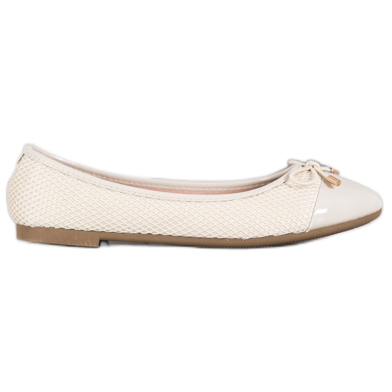 Diamantique Ballerinat meshillä ruskea