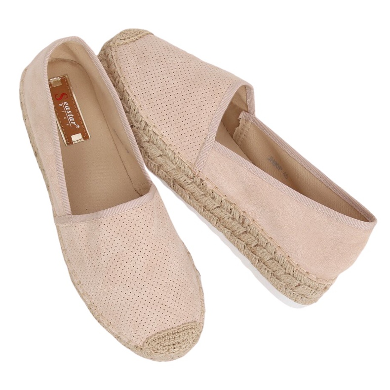 Beige espadrillit naisille JH90P Beige