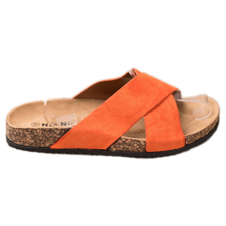 Nio Nio Rento tossut alustalla oranssi