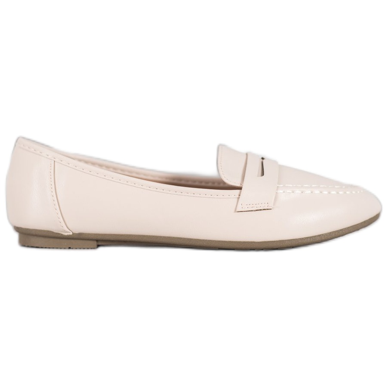 Diamantique Beige Loaferit Eco -nahkaa