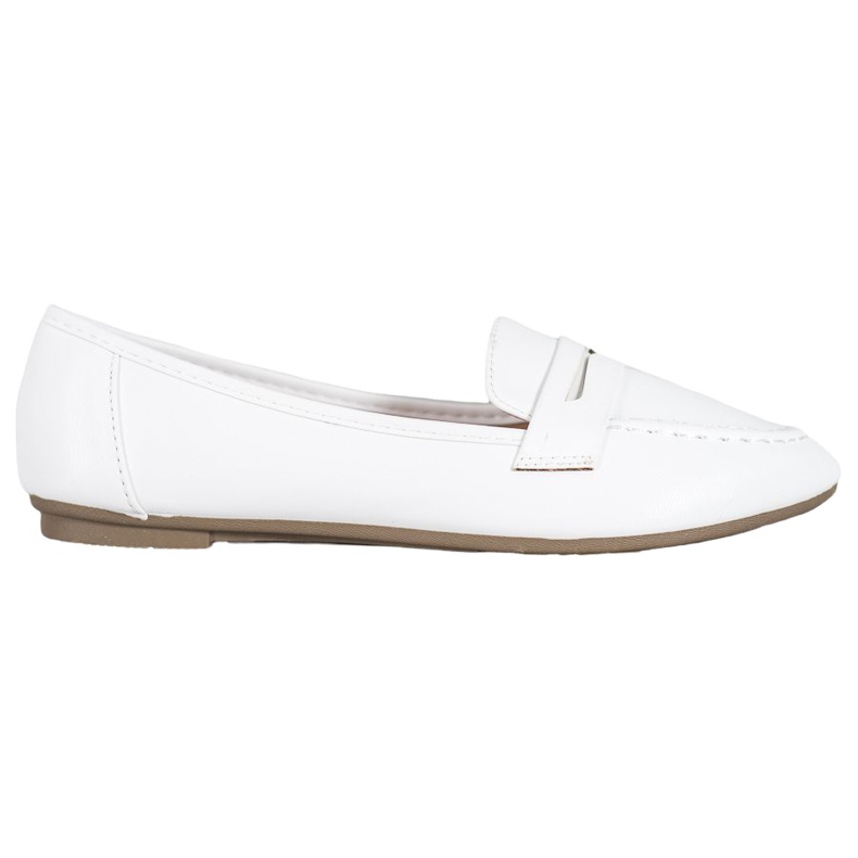 Diamantique Valkoiset Loaferit Eco -nahkaa valkoinen