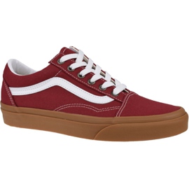Vans Old Skool VN0A4U3BWZ0 kengät punainen Vans Old Skool VN0A4U3BWZ0 kengät punainen