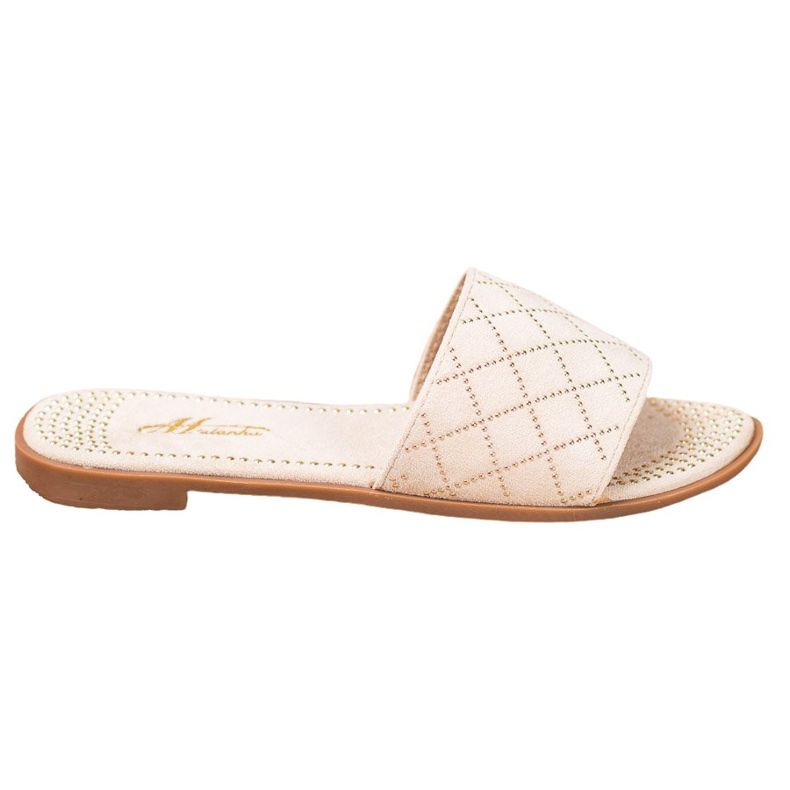 SHELOVET Tyylikkäät mokkanahkatossut ruskea