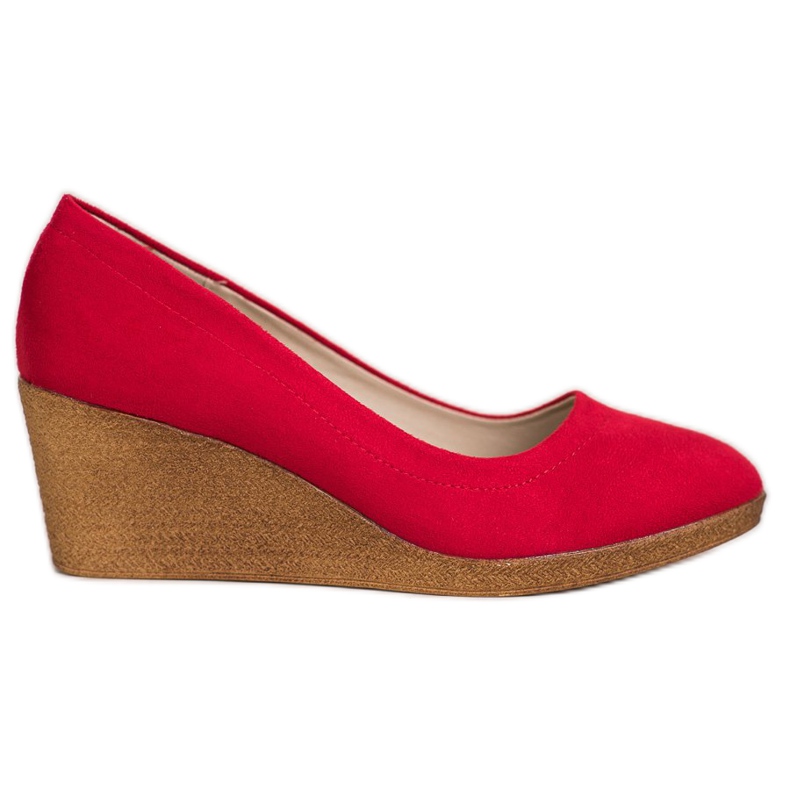 Goodin Mokkanahkaiset kiilapumput punainen