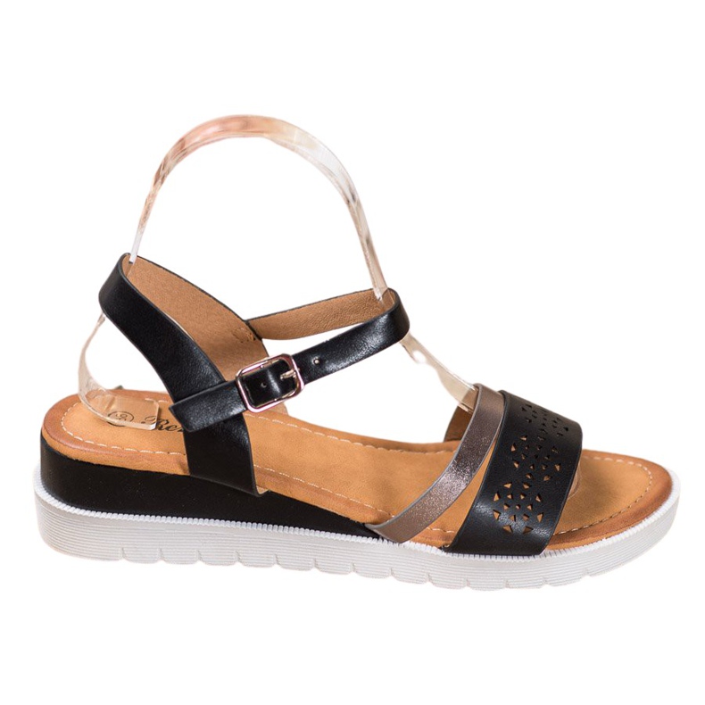 Renda Kiilahihnat Eco -nahkaa musta