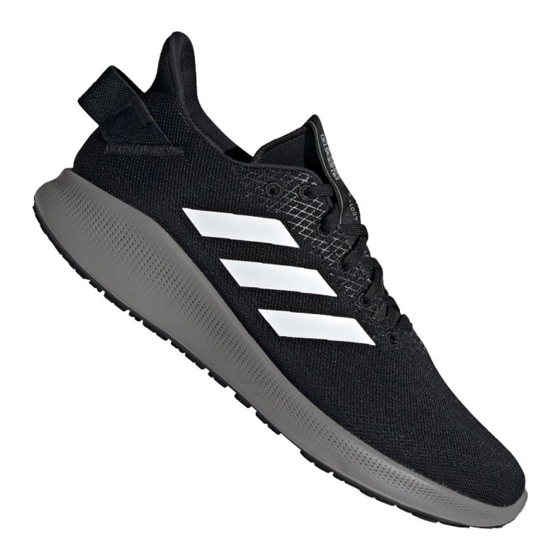 Juoksukengät adidas SenseBOUNCE + Street M EF0329 musta harmaa