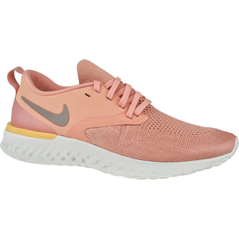 Nike W Odyssey React Flyknit 2 W AH1016-602 vaaleanpunainen