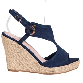 Goodin Suljetut Espadrilles -sandaalit tummansininen sininen