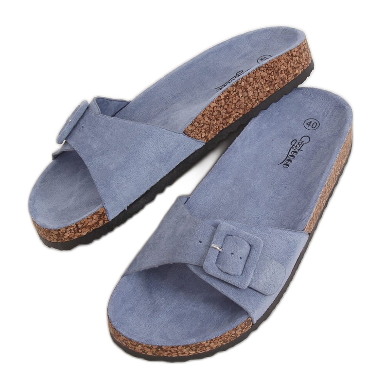 Sininen G-5026 Sininen korkkipohjallinen