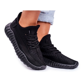 Naisten urheilukengät, kevyt, ilmava musta Lumiere