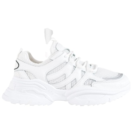 SHELOVET Mukavat valkoiset lenkkarit valkoinen