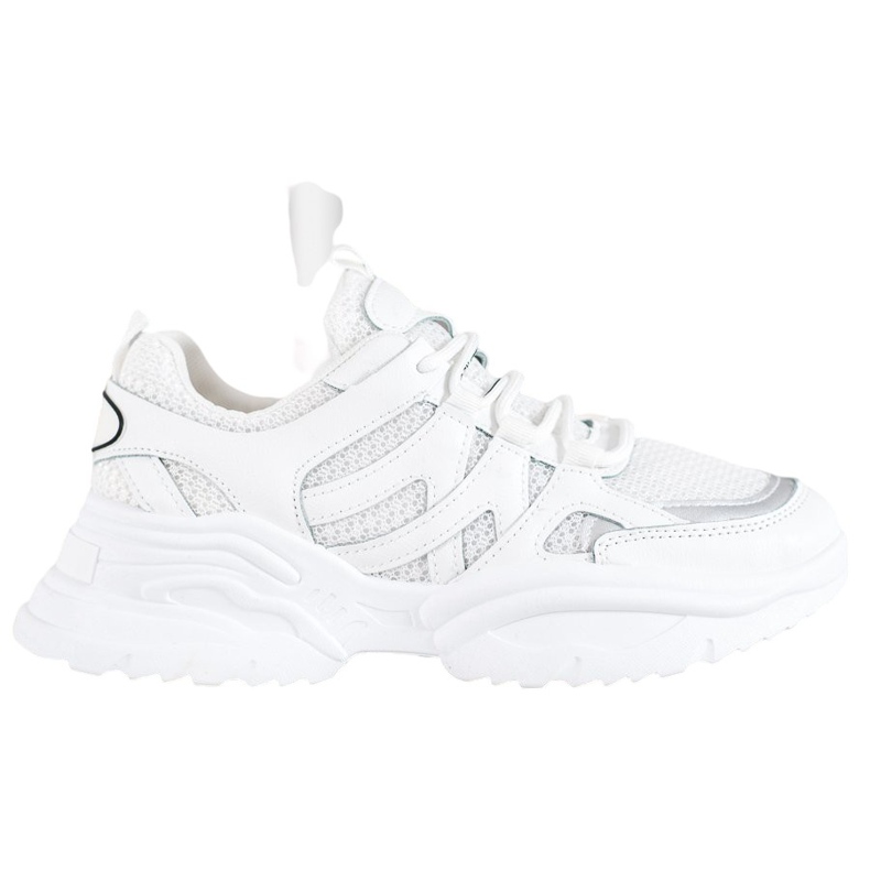 SHELOVET Mukavat valkoiset lenkkarit valkoinen