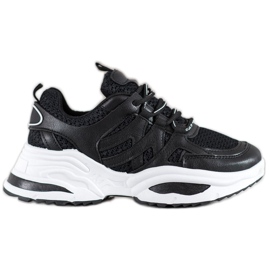 SHELOVET Mukavat mustat lenkkarit