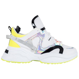 Weide Muoti Lenkkarit valkoinen musta harmaa keltainen