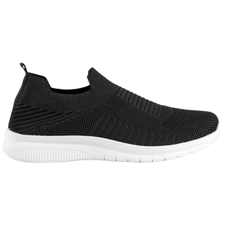 SHELOVET Tekstiiliset Slip-On-kengät musta