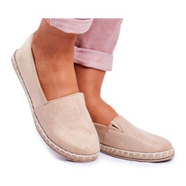 NEWS Naisten beige Lapu Lapu Slip-On Espadrilles