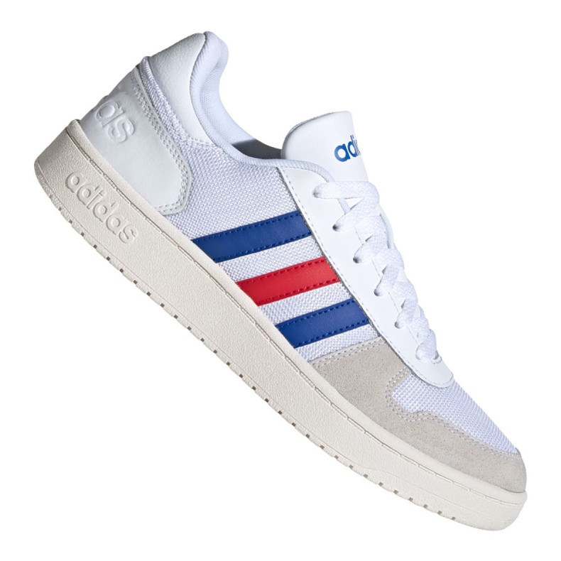 Koripallokengät adidas Hoops 2.0 M FW8250 valkoinen valkoinen