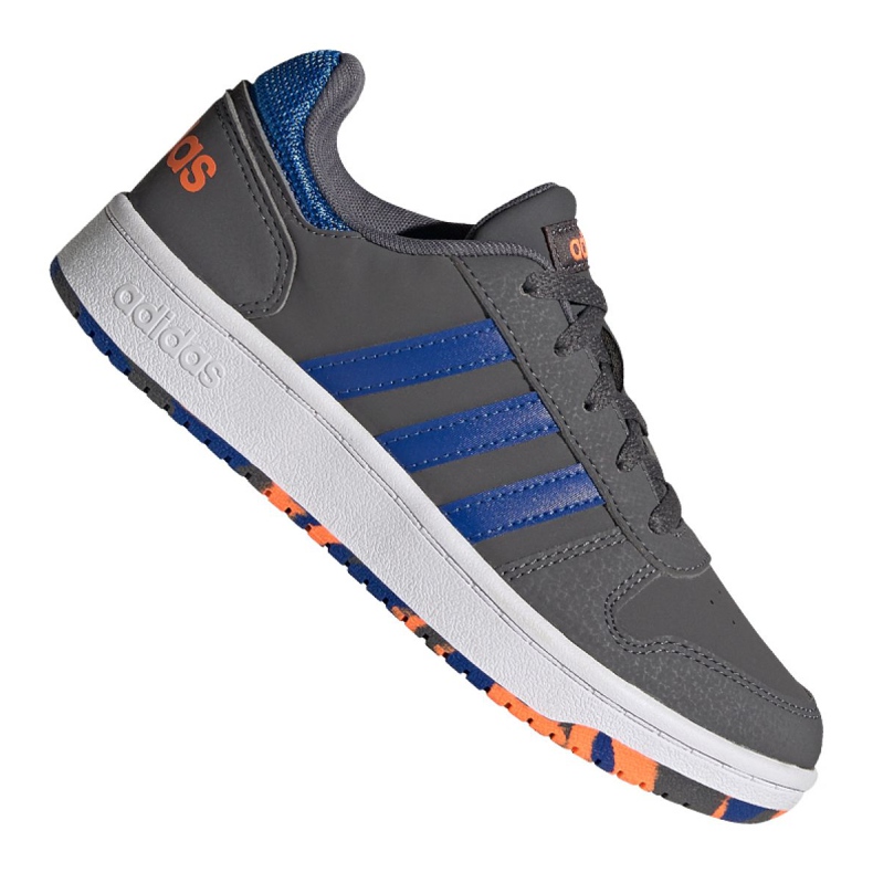 Adidas Hoops 2.0 Jr FW3173 kengät harmaa