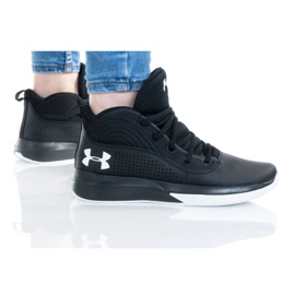 Under Armour Gs Lockdown 4 Jr 3022123-001 monivärinen musta