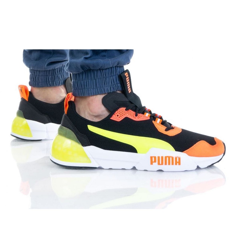 Puma Cell Phantom M 192939 07 kengät musta oranssi keltainen