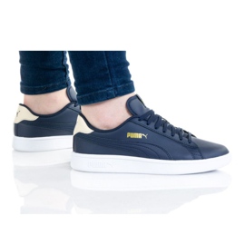 Puma Smash V2 LW 365215 21 tummansininen