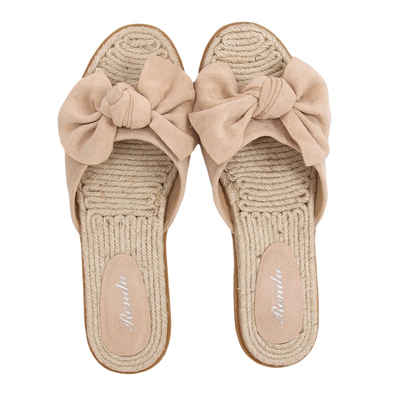 Naisten beige espadrillotossut YT-98 Beige Ii Genre