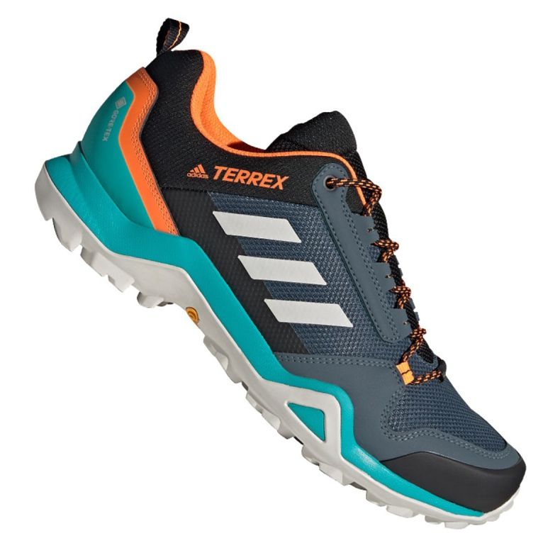 Adidas Terrex AX3 Gtx M FV6850 kengät musta oranssi vaaleanpunainen harmaa