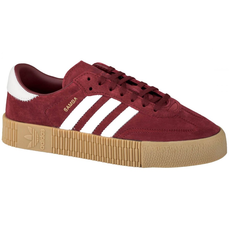Adidas Originals Sambarose W F36268 kengät punainen harmaa