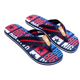 Miesten tossut Varvastossut Big Star Navy Blue FF274A484 tummansininen