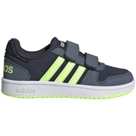Adidas Hoops 2.0 Cmf Jr FW4930 kengät tummansininen monivärinen