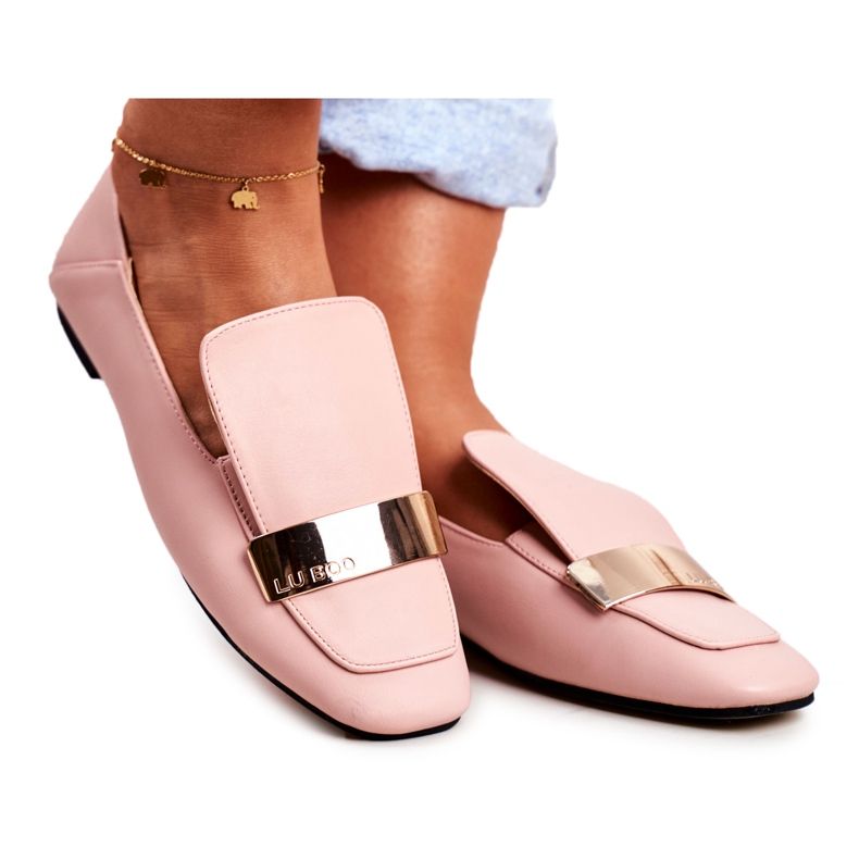 Lu Boo Naisten herrat Pink Gold -merkki Harlem vaaleanpunainen