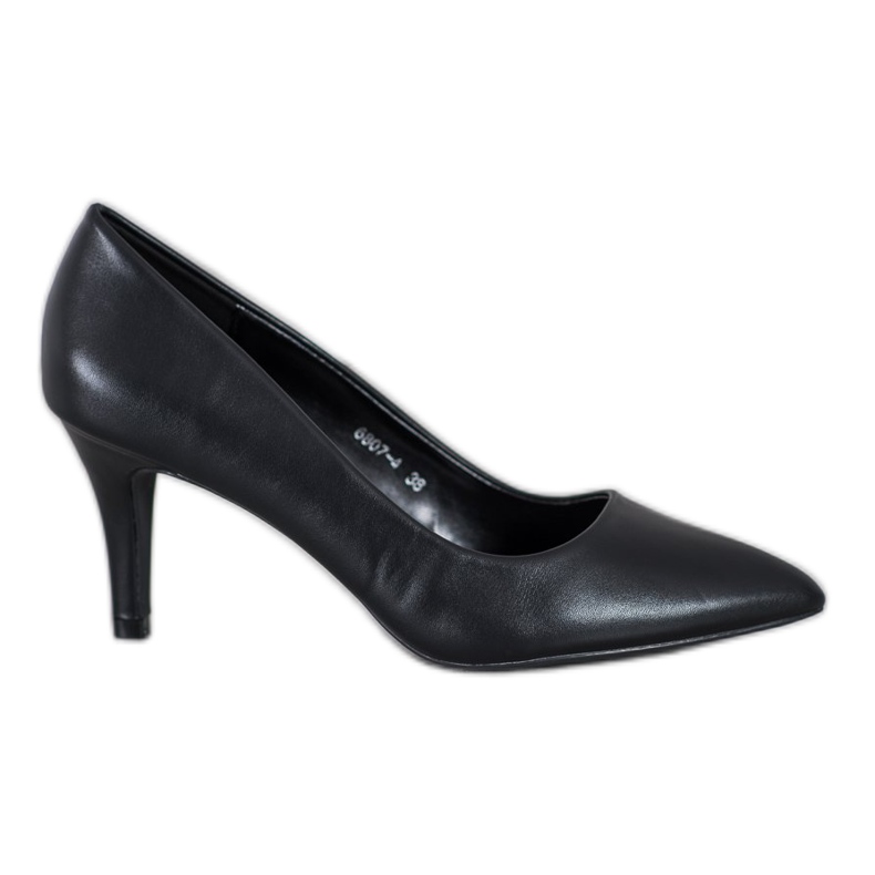 Gogo Pumput Eco -nahkaa musta