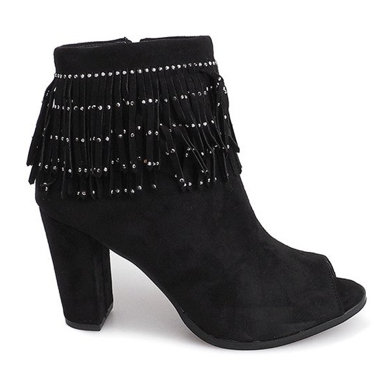 Avaa saappaat F832 Black -postissa musta