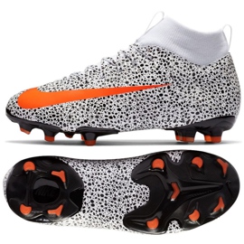 Nike Mercurial Superfly 7 Akatemian CR7 FG / MG Jr CV3182-180 jalkapallokengät monivärinen valkoinen