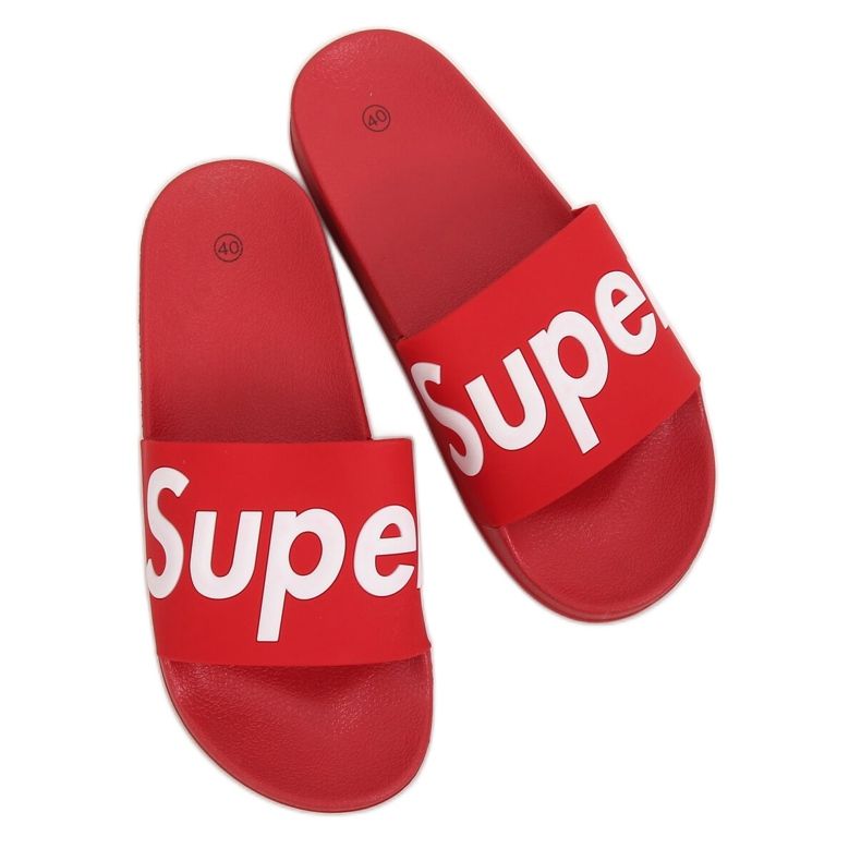 Punainen Naisten punaiset tohvelit CK110 Red