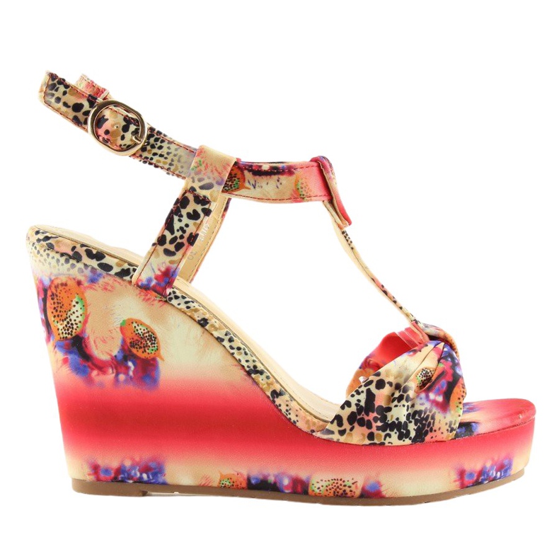 Satiini kiilakengät 903 Red II Laatu punainen