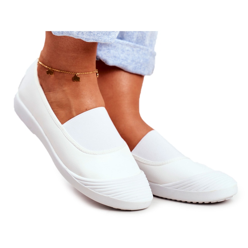 LU BOO Tennarit Slip On Slip-on Tennarit Valkoinen Justy