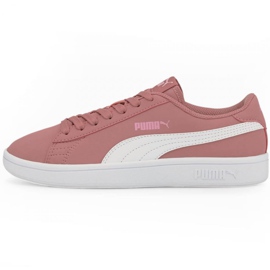 Puma Smash v2 Buck Jr 365182 21 musta vaaleanpunainen