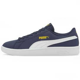 Puma Smash v2 Buck Jr 365182 22 musta tummansininen